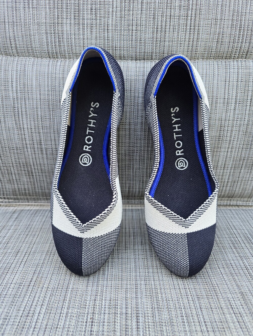 ♡ Rothy's Plaid Flats Sz 8.5